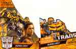 Hunt for the Decepticons - Human Alliance Bumblebee w/ Sam (white shirt) - Package art