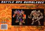 Hunt for the Decepticons - Battle Ops Bumblebee - Package art