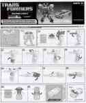 Hunt for the Decepticons - Rampage Among the Ruins - Rampage, Bumblebee, Ravage (TRU Exclusive) - Instructions