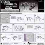 Hunt for the Decepticons - Sea Attack Ravage - Instructions