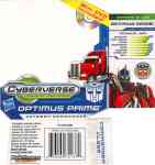 Cyberverse (2011-) - Optimus Prime (Cyberverse Commander) - Package art