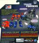 Generations - Optimus Prime & Roller - Package art