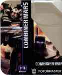 Generations - Motormaster (Combiner Wars) - Package art