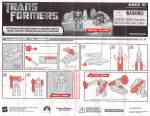 Movie - Signal Flare (Target Exclusive) - Instructions