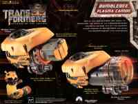 Movie ROTF - Bumblebee Plasma Cannon - Package art