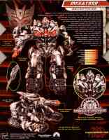 Movie ROTF - Megatron (Leader) - Package art