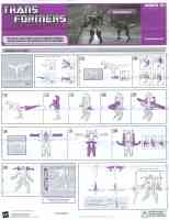 Universe - Dinobot - Instructions