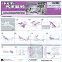 Universe - Starscream - Instructions