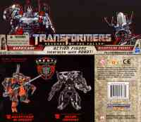 Movie ROTF - Human Alliance Barricade & Decepticon Frenzy - Package art