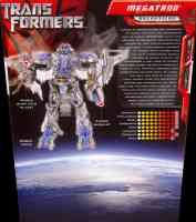 Movie - Megatron (voyager, metallic version, Best Buy exclusive) - Package art