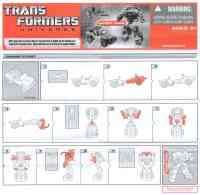 Universe - Autobot Hound (with Ravage) - Instructions