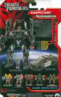 Movie - Barricade (Premium) - Package art