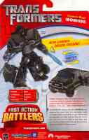 Movie - Ironhide - Cannon Blast - Package art