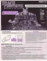 Movie ROTF - Constructicon Devastator (Mixmaster, Scrapper, Long Haul, Scavenger, Hightower, Rampage) - Instructions