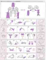 Movie ROTF - Constructicon Devastator (Mixmaster, Scrapper, Long Haul, Scavenger, Hightower, Rampage) - Instructions