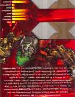 Movie ROTF - Constructicon Devastator (Mixmaster, Scrapper, Long Haul, Scavenger, Hightower, Rampage) - Package art