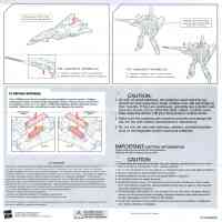 Universe - Silverbolt (2008) - Instructions