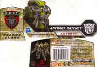 Movie ROTF - Autobot Ratchet - Package art