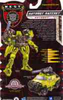 Movie ROTF - Autobot Ratchet - Package art