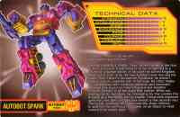 Timelines - Generation 2: Redux boxset - Autobot Spark - Package art