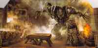 Hunt for the Decepticons - Human Alliance Bumblebee w/ Sam (white shirt) - Package art