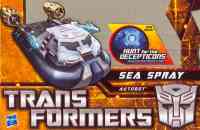 Hunt for the Decepticons - Seaspray - Package art