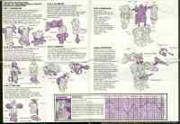 Takara - G1 - Predaking - Instructions