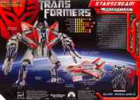 Movie - Starscream (G1 redeco, Target exclusive) - Package art