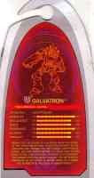 Titanium - Galvatron (3") - Package art