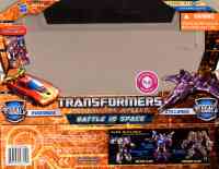 Reveal The Shield - Battle In Space Rodimus & Cyclonus - Package art