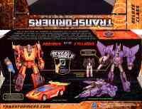 Reveal The Shield - Battle In Space Rodimus & Cyclonus - Package art