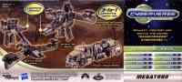 Cyberverse (2011-) - Megatron w/ Blastwave Weapons Base - Package art