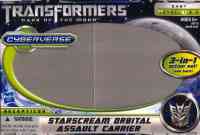 Cyberverse (2011-) - Starscream w/ Orbital Assault Carrier - Package art