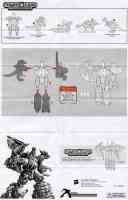Power Core Combiners - Grimstone with Dinobots - Instructions