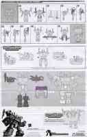 Power Core Combiners - Steamhammer with Constructicons - Instructions