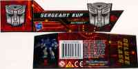 Generations - Seargant Kup - Package art
