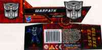 Generations - Warpath (Fall of Cybertron) - Package art