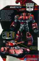 Generations - Warpath (Fall of Cybertron) - Package art