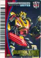 Takara - United - UN-02 Bumblebee Cybertron Mode - Package art
