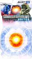 Takara - United - UN-15 Autobot Perceptor - Package art