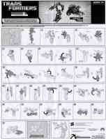 Hunt for the Decepticons - Rotorwash Rumble: Arcee vs Tailwhip (Target Excl 2-pack) - Instructions