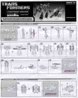 Generations - Megatron (War for Cybertron) - Instructions