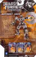 Movie - Robot Replicas Autobot Jazz - Package art