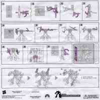 Hunt for the Decepticons - Jetblade - Instructions