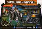 Hunt for the Decepticons - Human Alliance Shadow Blade Sideswipe with Micaela Banes - Package art