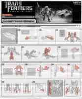 Movie DOTM - Scan Series Sideswipe - Instructions