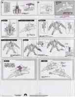 Takara - Masterpiece - MPM-1 Masterpiece ROTF Starscream - Instructions