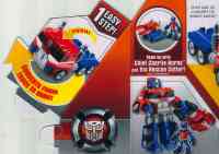 Rescue Bots - Optimus Prime - Package art