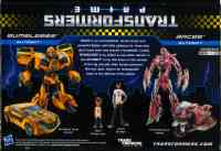 TF Prime - Bumblebee, Arcee, Jack & Raf (NYCC Exclusive) - Package art