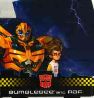 TF Prime - Bumblebee, Arcee, Jack & Raf (NYCC Exclusive) - Package art